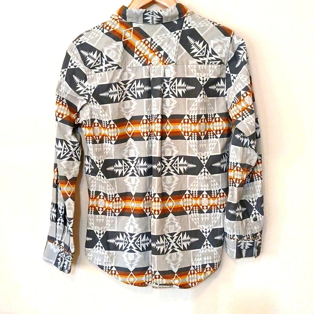 Ariat with Pendleton Billie jean button down arrowhead western shirt - Picture 4 of 9